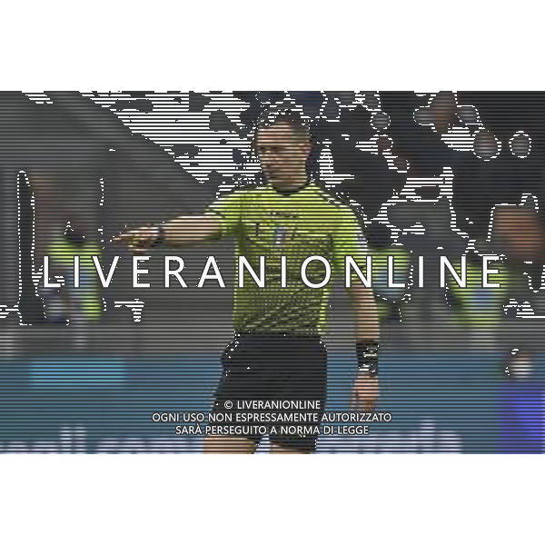 l\'arbitro Daniele Doveri di Roma Inter vs Juventus Finale Supercoppa Frecciarossa Milano 12-01-2022 Stadio Giuseppe Meazza - San Siro foto Roberto Garavaglia/ag. Aldo Liverani sas /AGENZIA ALDO LIVERANI SAS