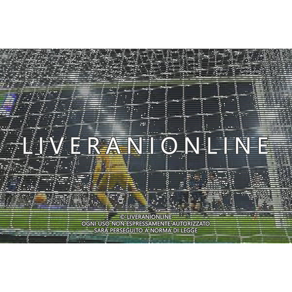 Weston Mc Kennie (Juventus) segna il gol dell\'1 a 0 Inter vs Juventus Finale Supercoppa Frecciarossa Milano 12-01-2022 Stadio Giuseppe Meazza - San Siro foto Roberto Garavaglia/ag. Aldo Liverani sas /AGENZIA ALDO LIVERANI SAS