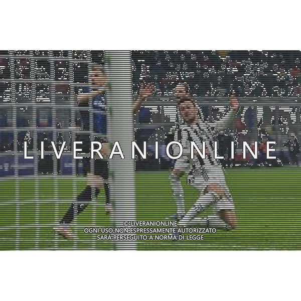Milano 12.01.2022 Stadio Giuseppe Meazza ©Alessandro Falzone/Agenzia Aldo Liverani Inter vs Juventus Supercoppa Frecciarossa Nella foto : Edin Dzeko-Daniele Rugani
