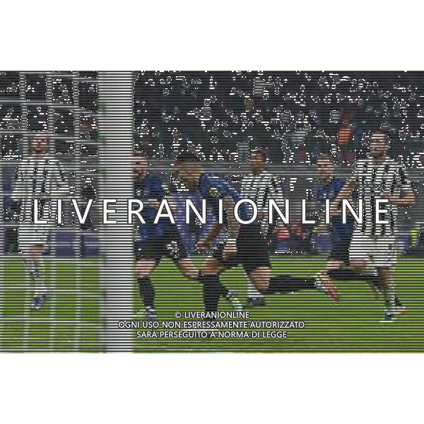 Milano 12.01.2022 Stadio Giuseppe Meazza ©Alessandro Falzone/Agenzia Aldo Liverani Inter vs Juventus Supercoppa Frecciarossa Nella foto : Esultanza gol di Lautaro Martinez