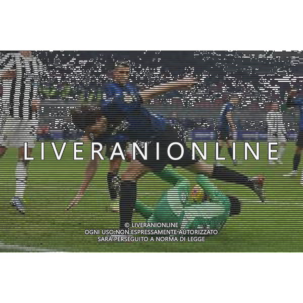 Milano 12.01.2022 Stadio Giuseppe Meazza ©Alessandro Falzone/Agenzia Aldo Liverani Inter vs Juventus Supercoppa Frecciarossa Nella foto : Matteo Darmian-Mattia Perin
