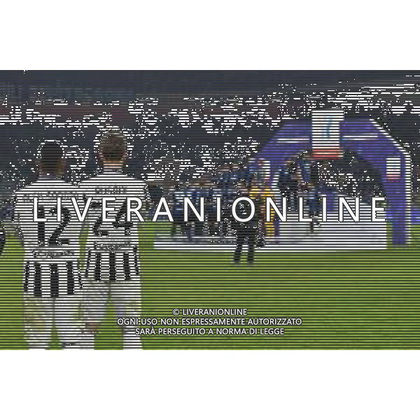 Milano 12.01.2022 Stadio Giuseppe Meazza ©Alessandro Falzone/Agenzia Aldo Liverani Inter vs Juventus Supercoppa Frecciarossa Nella foto : Delusione Juventus