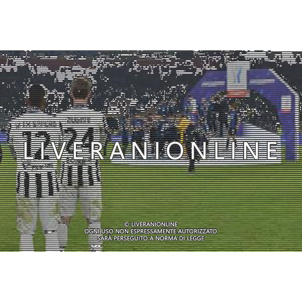 Milano 12.01.2022 Stadio Giuseppe Meazza ©Alessandro Falzone/Agenzia Aldo Liverani Inter vs Juventus Supercoppa Frecciarossa Nella foto : Delusione Juventus