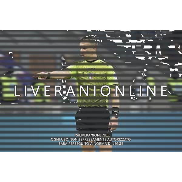 l\'arbitro Daniele Doveri di Roma Inter vs Juventus Finale Supercoppa Frecciarossa Milano 12-01-2022 Stadio Giuseppe Meazza - San Siro foto Roberto Garavaglia/ag. Aldo Liverani sas /AGENZIA ALDO LIVERANI SAS