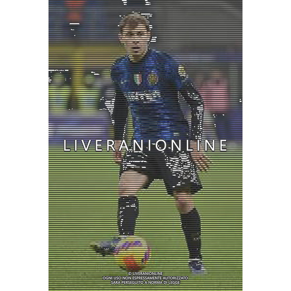Nicolo\' Barella (Inter) Inter vs Juventus Finale Supercoppa Frecciarossa Milano 12-01-2022 Stadio Giuseppe Meazza - San Siro foto Roberto Garavaglia/ag. Aldo Liverani sas /AGENZIA ALDO LIVERANI SAS