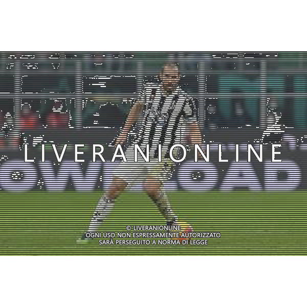 Milano 12.01.2022 Stadio Giuseppe Meazza ©Alessandro Falzone/Agenzia Aldo Liverani Inter vs Juventus Supercoppa Frecciarossa Nella foto : Giorgio Chiellini