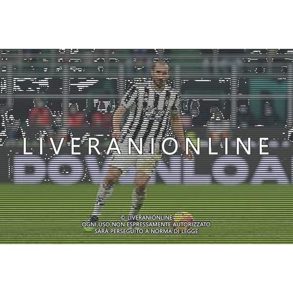 Milano 12.01.2022 Stadio Giuseppe Meazza ©Alessandro Falzone/Agenzia Aldo Liverani Inter vs Juventus Supercoppa Frecciarossa Nella foto : Giorgio Chiellini