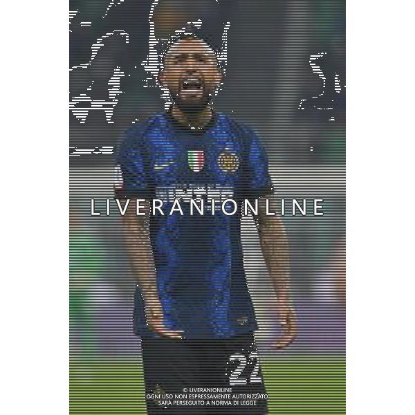 Milano 12.01.2022 Stadio Giuseppe Meazza ©Alessandro Falzone/Agenzia Aldo Liverani Inter vs Juventus Supercoppa Frecciarossa Nella foto : Arturo Vidal