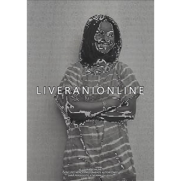 RETROSPETTIVA RANDY CRAWFORD CANTANTE NELLA FOTO RANDY CRAWFORD A SAINT VINCENT NELL\'ANNO 1982 AG ALDO LIVERANI SAS