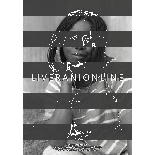 RETROSPETTIVA RANDY CRAWFORD CANTANTE NELLA FOTO RANDY CRAWFORD A SAINT VINCENT NELL\'ANNO 1982 AG ALDO LIVERANI SAS