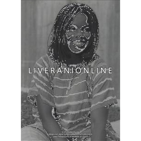 RETROSPETTIVA RANDY CRAWFORD CANTANTE NELLA FOTO RANDY CRAWFORD A SAINT VINCENT NELL\'ANNO 1982 AG ALDO LIVERANI SAS