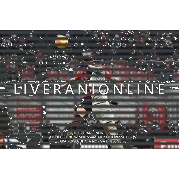 Olivier Giroud (Milan) segna il gol dell\'1 a 1 Milan vs Genoa Coppa Italia Frecciarossa - ottavi di finale Milano 13-01-2022 Stadio Giuseppe Meazza - San Siro foto Roberto Garavaglia/ag. Aldo Liverani sas /AGENZIA ALDO LIVERANI SAS