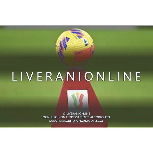 il pallone delle gare della Coppa Italia Frecciarossa Milan vs Genoa Coppa Italia Frecciarossa - ottavi di finale Milano 13-01-2022 Stadio Giuseppe Meazza - San Siro foto Roberto Garavaglia/ag. Aldo Liverani sas /AGENZIA ALDO LIVERANI SAS