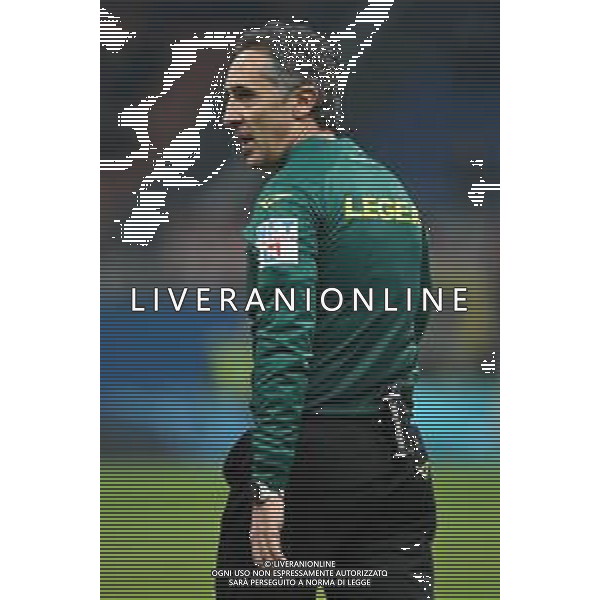 l\'arbitro Gianluca Aureliano di Bologna Milan vs Genoa Coppa Italia Frecciarossa - ottavi di finale Milano 13-01-2022 Stadio Giuseppe Meazza - San Siro foto Roberto Garavaglia/ag. Aldo Liverani sas /AGENZIA ALDO LIVERANI SAS