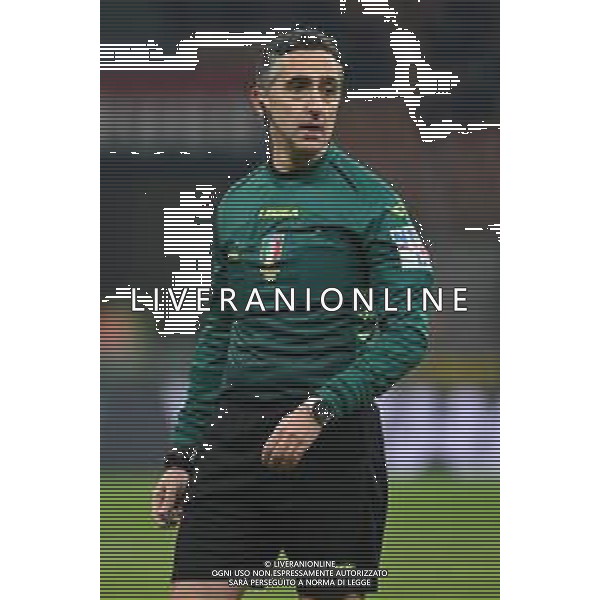 l\'arbitro Gianluca Aureliano di Bologna Milan vs Genoa Coppa Italia Frecciarossa - ottavi di finale Milano 13-01-2022 Stadio Giuseppe Meazza - San Siro foto Roberto Garavaglia/ag. Aldo Liverani sas /AGENZIA ALDO LIVERANI SAS