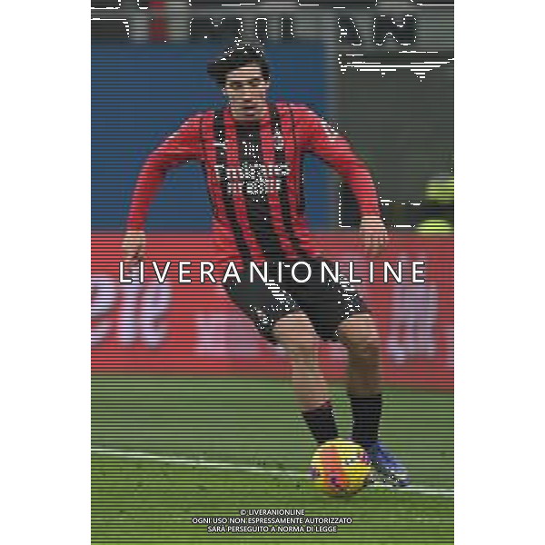Sandro Tonali (Milan) Milan vs Genoa Coppa Italia Frecciarossa - ottavi di finale Milano 13-01-2022 Stadio Giuseppe Meazza - San Siro foto Roberto Garavaglia/ag. Aldo Liverani sas /AGENZIA ALDO LIVERANI SAS