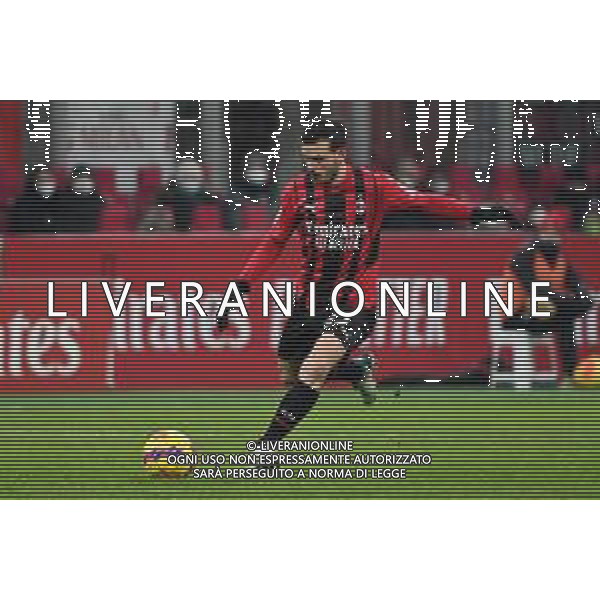 Alessandro Florenzi (Milan) Milan vs Genoa Coppa Italia Frecciarossa - ottavi di finale Milano 13-01-2022 Stadio Giuseppe Meazza - San Siro foto Roberto Garavaglia/ag. Aldo Liverani sas /AGENZIA ALDO LIVERANI SAS