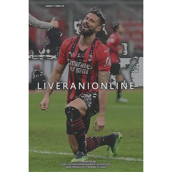 Olivier Giroud (Milan) Milan vs Genoa Coppa Italia Frecciarossa - ottavi di finale Milano 13-01-2022 Stadio Giuseppe Meazza - San Siro foto Roberto Garavaglia/ag. Aldo Liverani sas /AGENZIA ALDO LIVERANI SAS