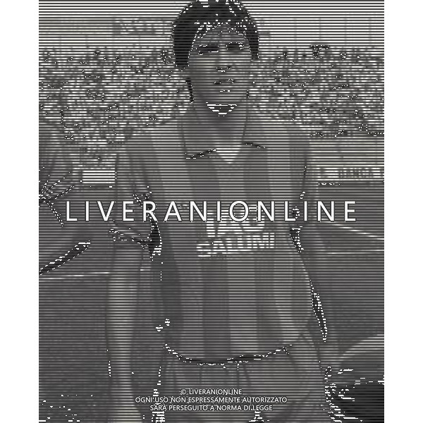 28-09-1986 CREMONA CAMPIONATO DI CALCIO SERIE B CREMONESE-TARANTO 1-0 NELLA FOTO ROBERTO GALLETTI AG ALDO LIVERANI SAS