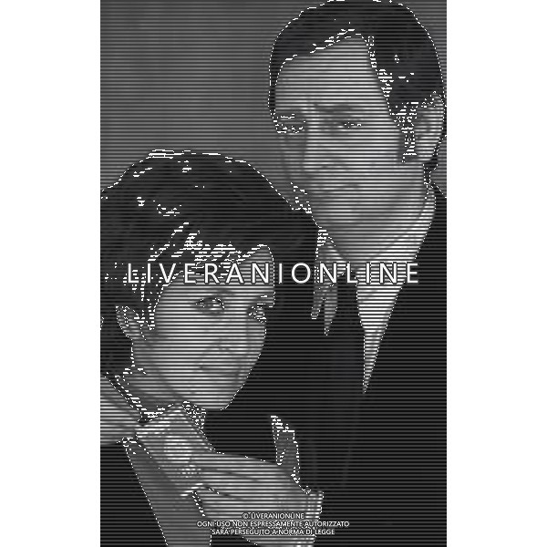 RETROSPETTIVA ANTONELLA STENI ATTRICE NELLA FOTO ANTONELLA STENI A ROMA NELL\'ANNO 1970 CON ENRICO SIMONETTI AG ALDO LIVERANI SAS