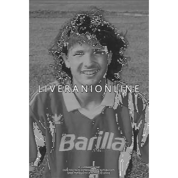 RETROSPETTIVA SINISA MIHAJLOVIC CALCIATORE CON LA MAGLIA DELLA ROMA CALCIO NEL 1992-1993 © AGENZIA ALDO LIVERANI SAS