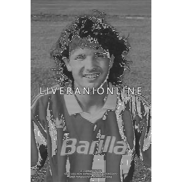 RETROSPETTIVA SINISA MIHAJLOVIC CALCIATORE CON LA MAGLIA DELLA ROMA CALCIO NEL 1992-1993 © AGENZIA ALDO LIVERANI SAS
