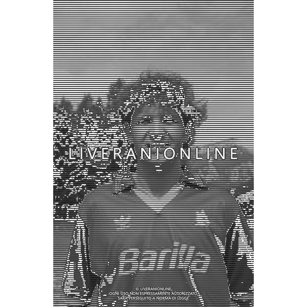 RETROSPETTIVA SINISA MIHAJLOVIC CALCIATORE CON LA MAGLIA DELLA ROMA CALCIO NEL 1993-1994 © AGENZIA ALDO LIVERANI SAS