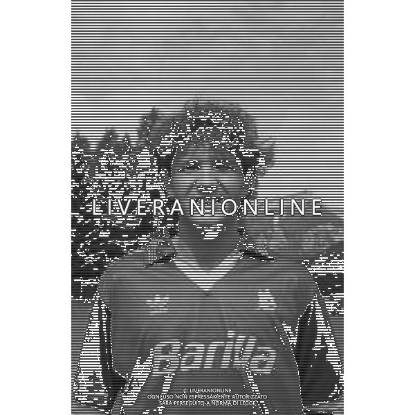 RETROSPETTIVA SINISA MIHAJLOVIC CALCIATORE CON LA MAGLIA DELLA ROMA CALCIO NEL 1993-1994 © AGENZIA ALDO LIVERANI SAS
