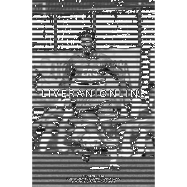RETROSPETTIVA SINISA MIHAJLOVIC CALCIATORE CON LA MAGLIA DELLA SAMPDORIA CALCIO NEL 1994-1995 © AGENZIA ALDO LIVERANI SAS