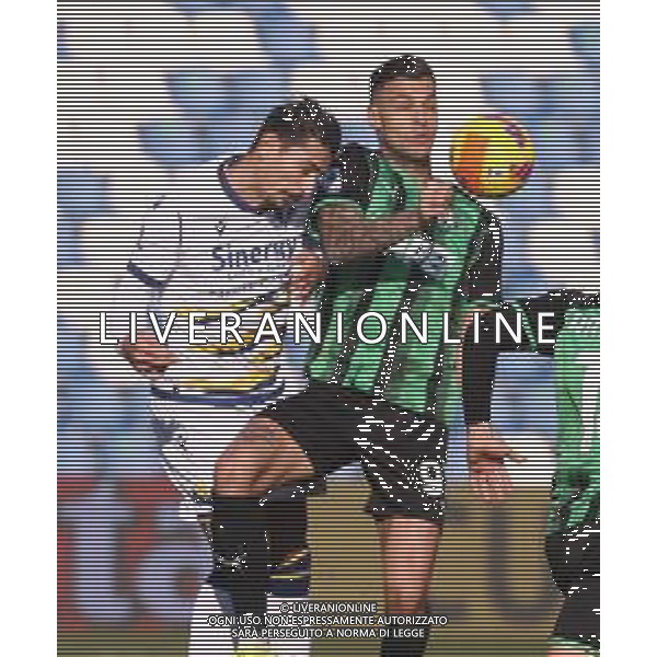 SASSUOLO - HELLAS VERONA CAMPIONATO CALCIO SERIE A TIM 16.01.2022 NELLA FOTO GIANLUCA SCAMACCA E KORAY GUNTER ©SANTANDREA/ AGENZIA ALDO LIVERANI SAS