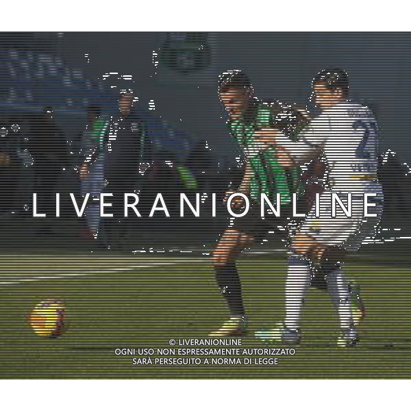 SASSUOLO - HELLAS VERONA CAMPIONATO CALCIO SERIE A TIM 16.01.2022 NELLA FOTO GIANLUCA SCAMACCA E KORAY GUNTER ©SANTANDREA/ AGENZIA ALDO LIVERANI SAS