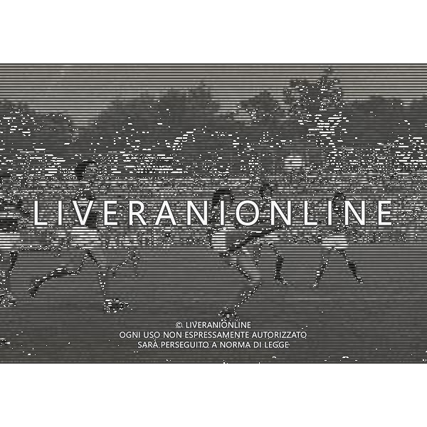 19-09-1982 COMO CAMPIONATO DI CALCIO SERIE B COMO-LAZIO 0-0 NELLA FOTO AZIONE DI GIOCO AG ALDO LIVERANI SAS