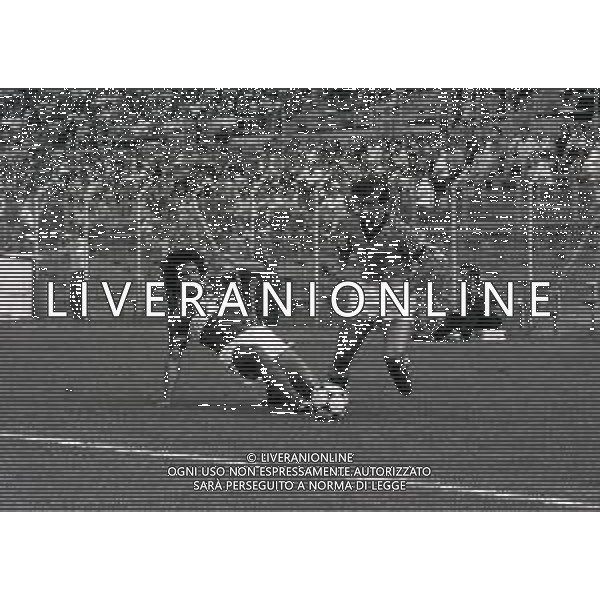 19-09-1982 COMO CAMPIONATO DI CALCIO SERIE B COMO-LAZIO 0-0 NELLA FOTO AZIONE DI GIOCO AG ALDO LIVERANI SAS