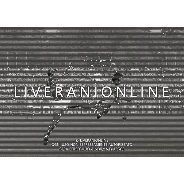 19-09-1982 COMO CAMPIONATO DI CALCIO SERIE B COMO-LAZIO 0-0 NELLA FOTO AZIONE DI GIOCO AG ALDO LIVERANI SAS