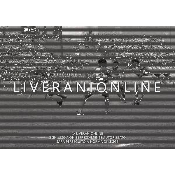 19-09-1982 COMO CAMPIONATO DI CALCIO SERIE B COMO-LAZIO 0-0 NELLA FOTO AZIONE DI GIOCO AG ALDO LIVERANI SAS