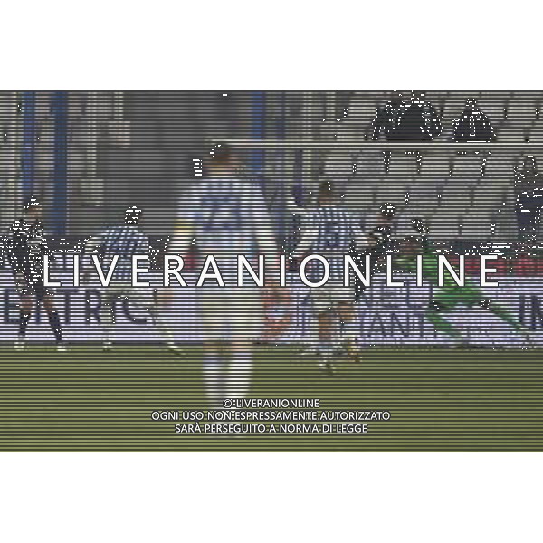 Spal - Benevento Campionato di Calcio Serie BKT 16/01/2022 nella foto: goal Jacopo Da Riva (spal ferrara) ©Claudio Zamagni/Agenzia Aldo Liverani during Italian Serie BKT soccer match between Spal and Benevento at Paolo Mazza Stadium in Ferrara on January 16 2022 photo credit by Claudio Zamagni/Aldo Liverani Photo Agency