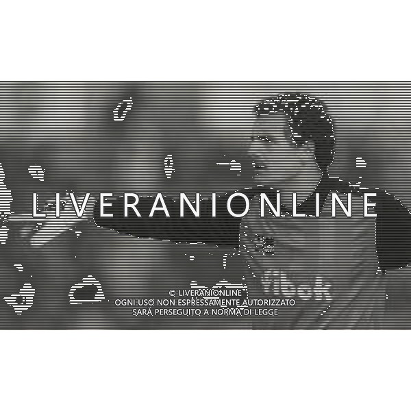 27-01-1985 AREZZO CAMPIONATO DI CALCIO SERIE B AREZZO -PISA 0-1 NELLA FOTO GIUSEPPE PELLICANO\' AG ALDO LIVERANI SAS