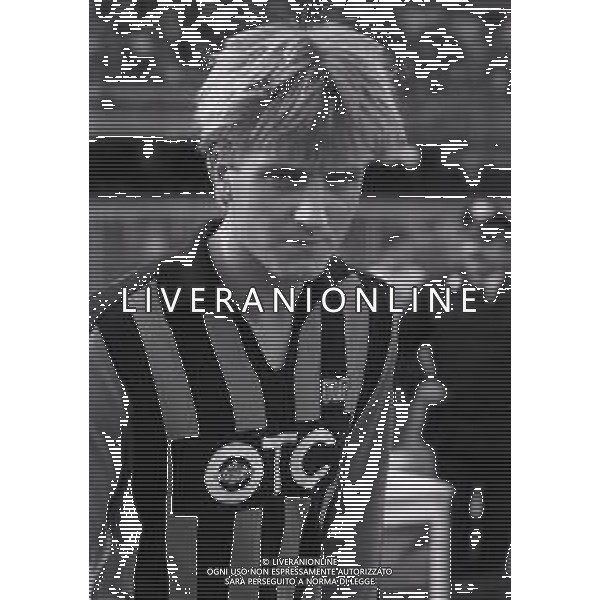 27-01-1985 AREZZO CAMPIONATO DI CALCIO SERIE B AREZZO -PISA 0-1 NELLA FOTO WIM KIEFT AG ALDO LIVERANI SAS