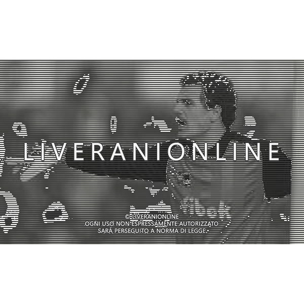 27-01-1985 AREZZO CAMPIONATO DI CALCIO SERIE B AREZZO -PISA 0-1 NELLA FOTO GIUSEPPE PELLICANO\' AG ALDO LIVERANI SAS