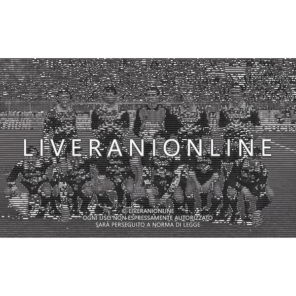 27-01-1985 AREZZO CAMPIONATO DI CALCIO SERIE B AREZZO -PISA 0-1 NELLA FOTO FORMAZIONE AREZZO CALCIO 1984-1985 AG ALDO LIVERANI SAS