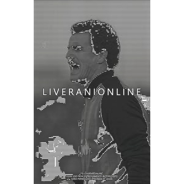 27-01-1985 AREZZO CAMPIONATO DI CALCIO SERIE B AREZZO -PISA 0-1 NELLA FOTO GIUSEPPE PELLICANO\' AG ALDO LIVERANI SAS