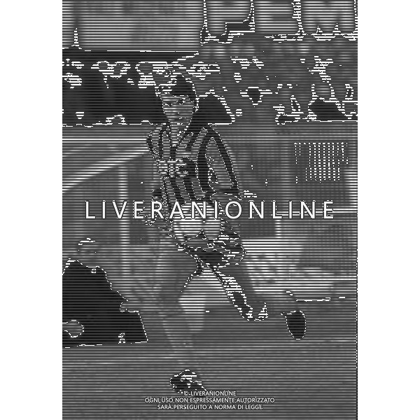 27-01-1985 AREZZO CAMPIONATO DI CALCIO SERIE B AREZZO -PISA 0-1 NELLA FOTO MICHELE ARMENISE AG ALDO LIVERANI SAS