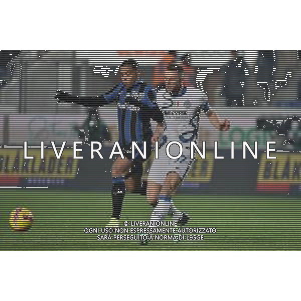 Luis Muriel (Atalanta) e Milan Skriniar (Inter) Atalanta vs Inter Campionato Serie A TIM - 22a giornata Bergamo 16-01-2022 Gewiss Stadium - Stadio Atleti Azzurri d\'Italia foto Roberto Garavaglia/ag. Aldo Liverani sas/AGENZIA ALDO LIVERANI SAS