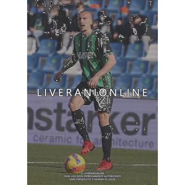 SASSUOLO - HELLAS VERONA CAMPIONATO CALCIO SERIE A TIM 16.01.2022 NELLA FOTO VLAD CHIRICHES (SASSUOLO) ©SANTANDREA/ AGENZIA ALDO LIVERANI SAS