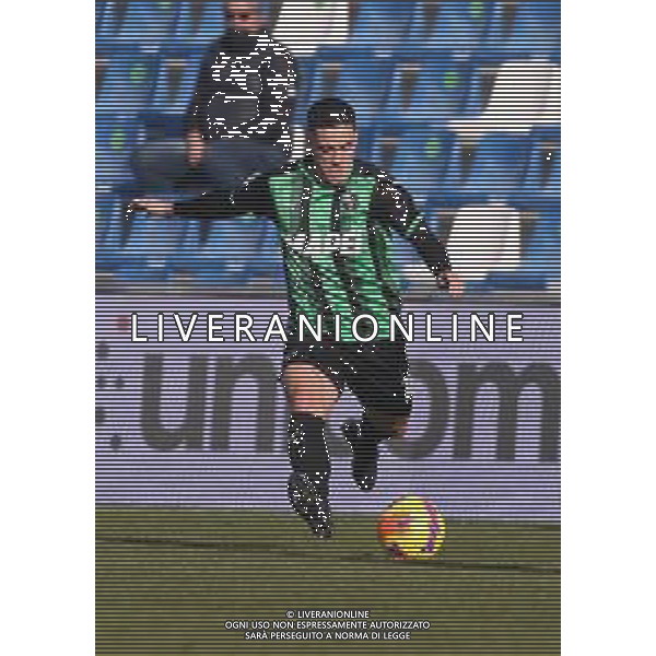 SASSUOLO - HELLAS VERONA CAMPIONATO CALCIO SERIE A TIM 16.01.2022 NELLA FOTO GIACOMO RASPADORI (SASSUOLO) ©SANTANDREA/ AGENZIA ALDO LIVERANI SAS