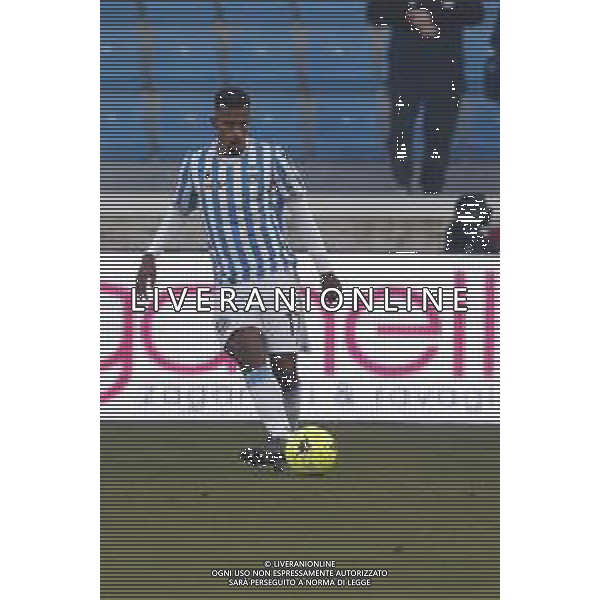 Spal - Benevento Campionato di Calcio Serie BKT 16/01/2022 nella foto: Elio Capradossi(Spal Ferrara) ©Claudio Zamagni/Agenzia Aldo Liverani Elio Capradossi(Spal Ferrara) during Italian Serie BKT soccer match between Spal and Benevento at Paolo Mazza Stadium in Ferrara on January 16 2022 photo credit by Claudio Zamagni/Aldo Liverani Photo Agency ©Zamagni/ AGENZIA ALDO LIVERANI SAS