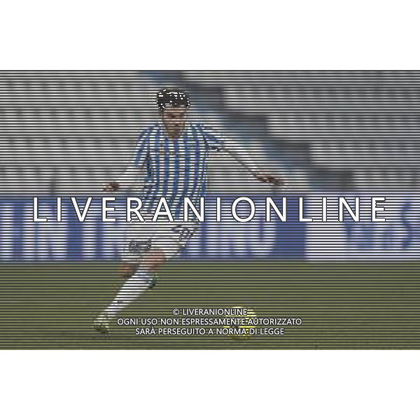 Spal - Benevento Campionato di Calcio Serie BKT 16/01/2022 nella foto: Jacopo Da Riva (spal ferrara) ©Claudio Zamagni/Agenzia Aldo Liverani Jacopo Da Riva (spal ferrara) during Italian Serie BKT soccer match between Spal and Benevento at Paolo Mazza Stadium in Ferrara on January 16 2022 photo credit by Claudio Zamagni/Aldo Liverani Photo Agency ©Zamagni/ AGENZIA ALDO LIVERANI SAS