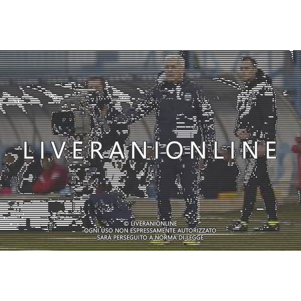Spal - Benevento Campionato di Calcio Serie BKT 16/01/2022 nella foto: Mister Venturato Roberto (spal ferrara) ©Claudio Zamagni/Agenzia Aldo Liverani during Italian Serie BKT soccer match between Spal and Benevento at Paolo Mazza Stadium in Ferrara on January 16 2022 photo credit by Claudio Zamagni/Aldo Liverani Photo Agency ©Zamagni/ AGENZIA ALDO LIVERANI SAS