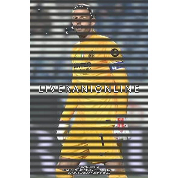 Samir Handanovic (Inter) Atalanta vs Inter Campionato Serie A TIM - 22a giornata Bergamo 16-01-2022 Gewiss Stadium - Stadio Atleti Azzurri d\'Italia foto Roberto Garavaglia/ag. Aldo Liverani sas/ AGENZIA ALDO LIVERANI SAS