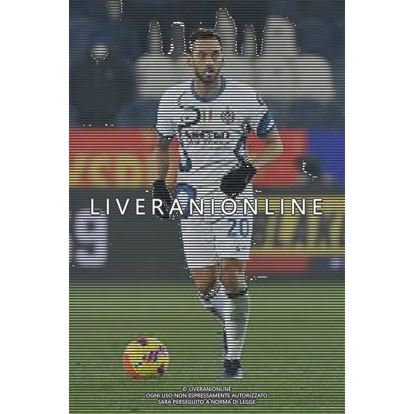 Hakan Calhanoglu (Inter) Atalanta vs Inter Campionato Serie A TIM - 22a giornata Bergamo 16-01-2022 Gewiss Stadium - Stadio Atleti Azzurri d\'Italia foto Roberto Garavaglia/ag. Aldo Liverani sas/ AGENZIA ALDO LIVERANI SAS